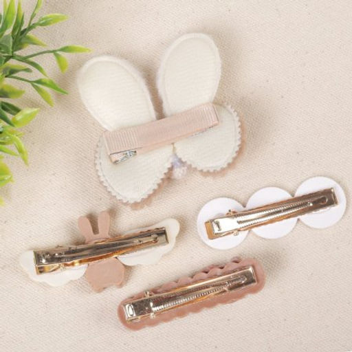 Заколка-зажим для волос набор 4 штуки / YIW-91 /уп 20/микс - Галеонтрейд фото 3