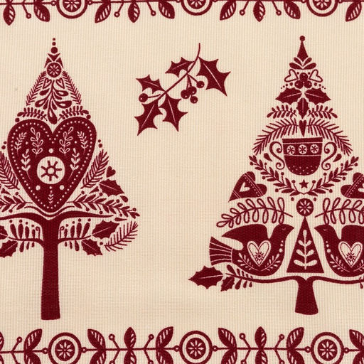 Полотенце Доляна Merry Christmas 40х70см, 100%хл, рогожка 164 г/м2  фото 3