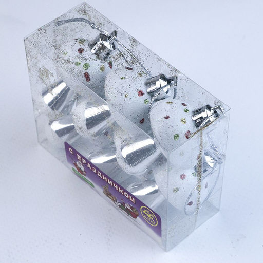 Набор ёлочных игрушек сер. 6 шт - Family фото 3