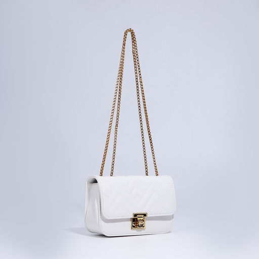 Сумка-мессенджер на клапане, цвет белый - Simaland фото 6