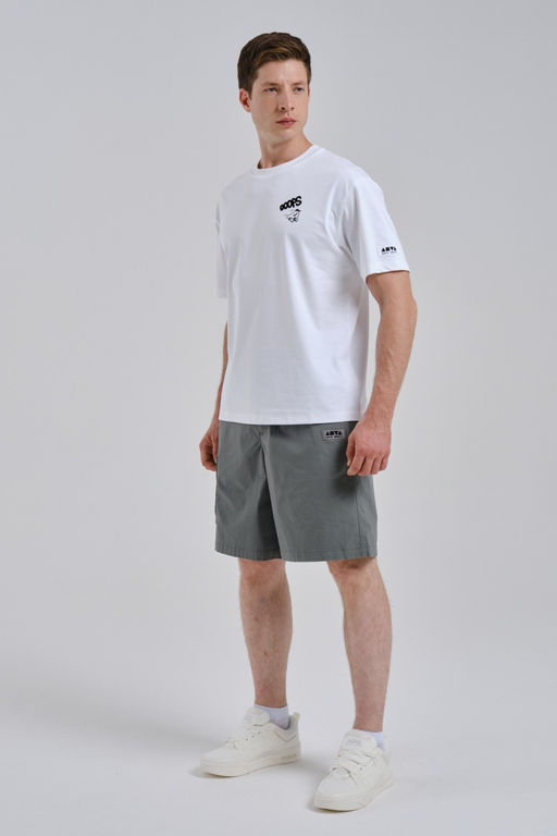 Шорты текстильные Хаки - Anta фото 2