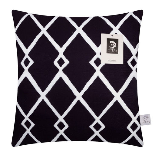 Наволочка декоративная Этель Геометрия Орнамент 40х40 см, велюр  фото 5