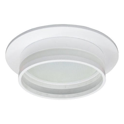 Светильник потолочный встраиваемый, 15W 230V GX53, белый, круг, без лампы, DL502 LUNA