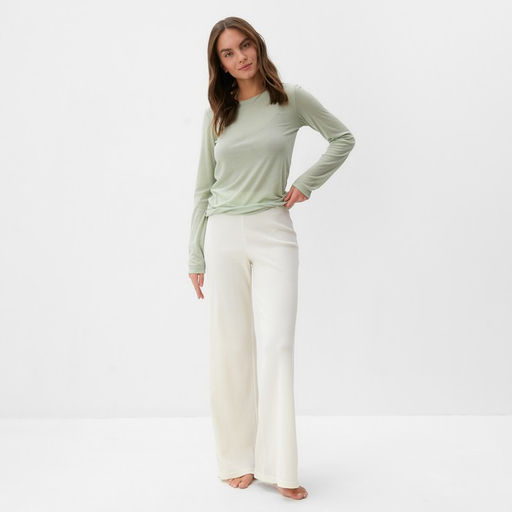 Лонгслив женский KAFTAN: Basic line, оливковый, размер 50-52