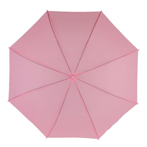 Зонт - трость полуавтоматический «Однотонный», 8 спиц, R=47/55 см, d=94 см, розовый