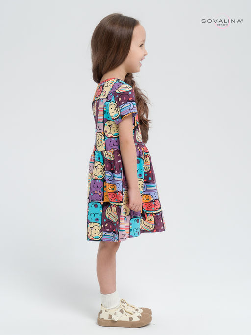 Платье Лето коты в горошек new - Sovalina фото 23