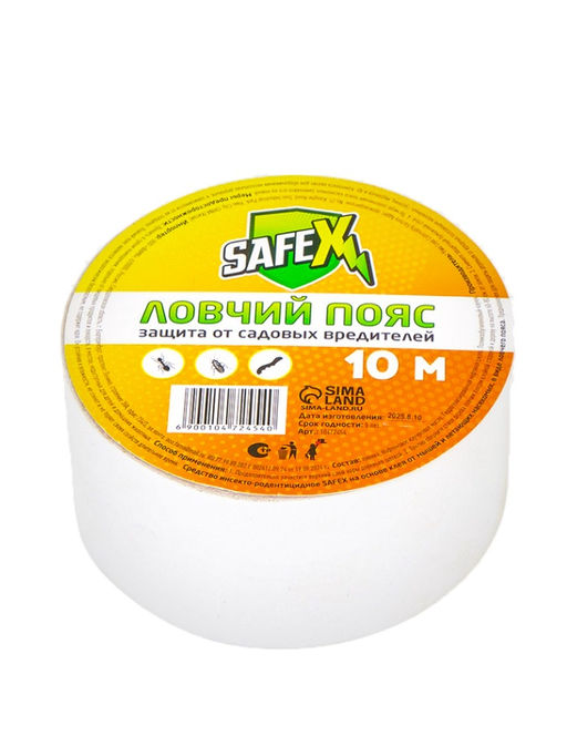 Ловчий пояс для деревьев от садовых вредителей SAFEX, 10 м  фото 5