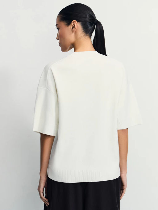 Джемпер из вискозы с рукавом 3/4 / Zarina фото 4