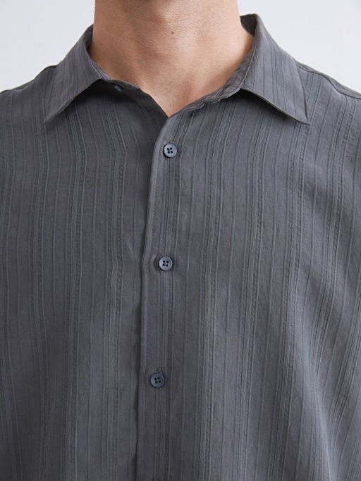 Regular Fit Uzun Kollu Arm?rl? Erkek G?mlek