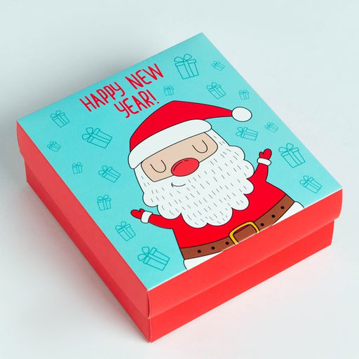 Новогодний подарочный набор термос и носки KAFTAN New Year, р-р 36-39  фото 16