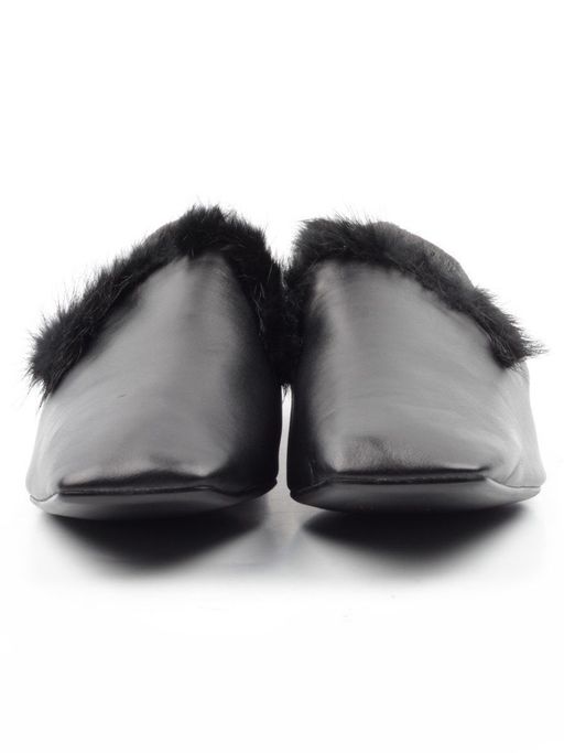 03-N18120S-2 BLACK Полуботинки женские (натуральная кожа) - Фабричный китай фото 6