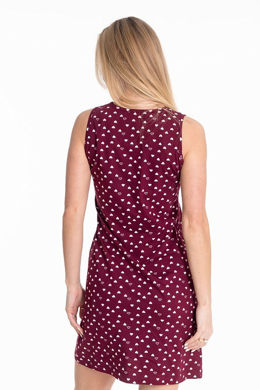 Сорочка М325351бб бордовый/белый - Елена фото 6