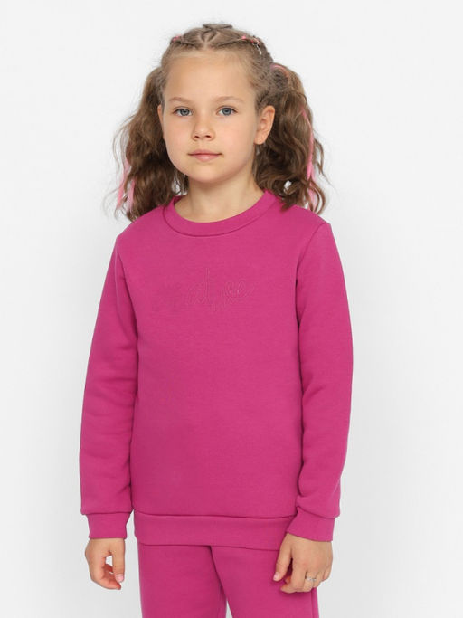 CRB wear/CWKG 63680-46 Толстовка для девочки,циклама/Ex.Cherubino