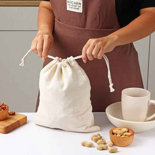 Мешочек для хранения Доляна, 25×30 см, лён