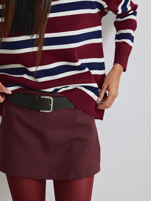 Polo Yaka Kad?n Triko Kazak