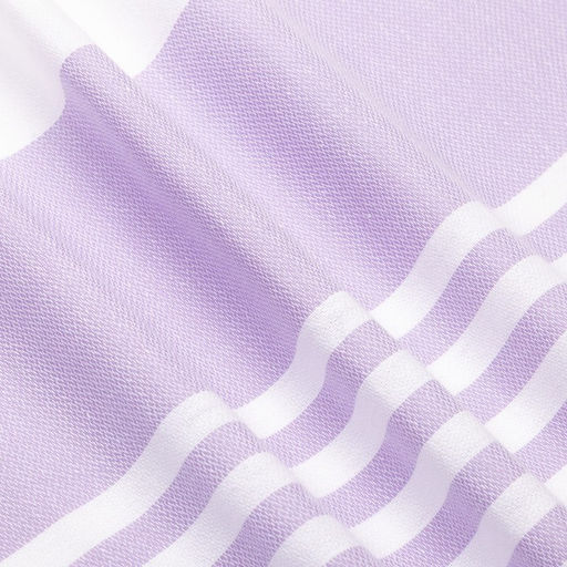 Пештемаль для пляжа, бани, сауны Фортуна 100х180 см, сиреневый - Lovelife фото 3