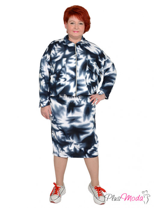 Юбка Модель №1536 размеры 44-84 - Plusmoda фото 9