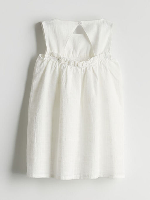 Bisiklet Yaka Basic K?z Bebek Elbise