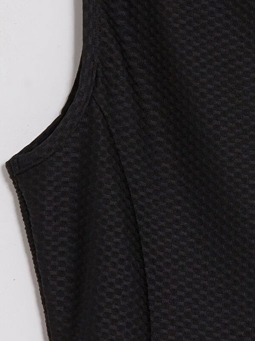 Bisiklet Yaka Peplum Bluz