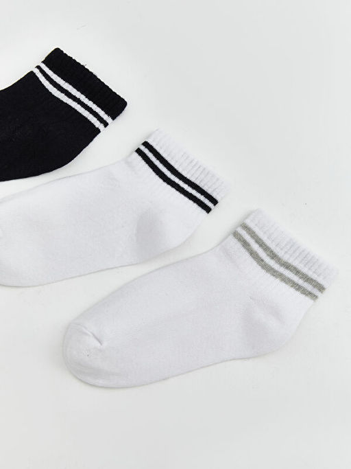 K?z ?ocuk Soket ?orap 3l?