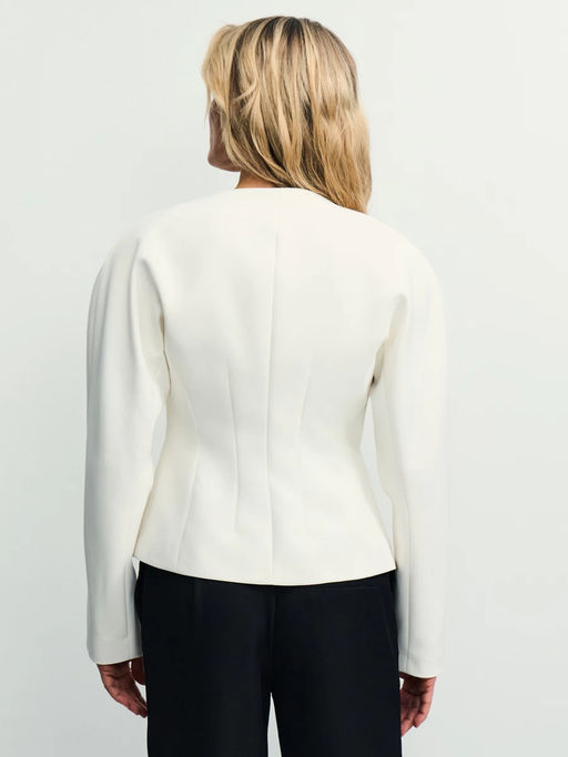 Приталенный жакет с вискозой в составе / Zarina  фото 6