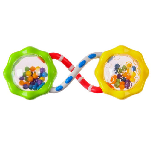 Погремушка Гантелька крутилка, Крошка Я