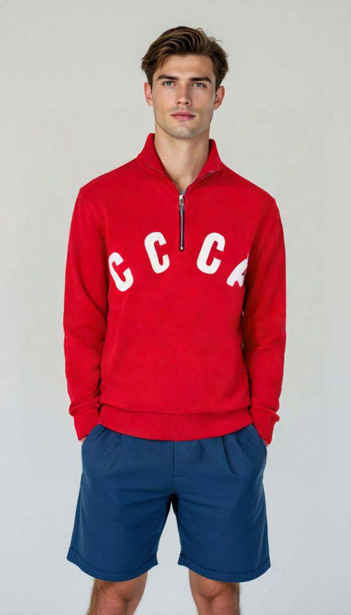 мужской Свитшот толстовка СССР футер 3хнитка петля, пенье - Knitka wear фото 3