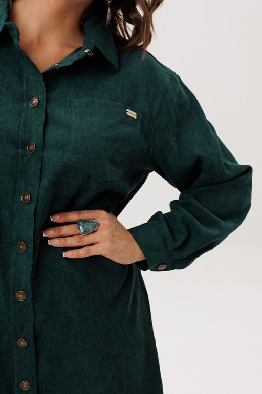 Платье ANELLI 1771 изумрудная мягкость