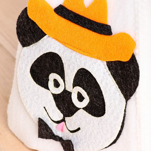 Шапка для бани с аппликацией мистер Панда - Simaland фото 3
