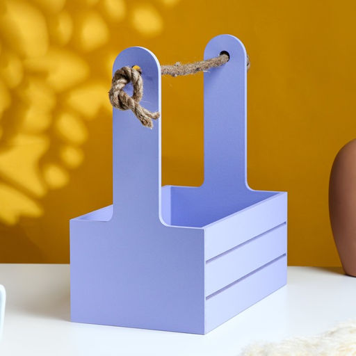 Подарочный ящик «Аром», 25.5×15×30 см, деревянный, сиреневый