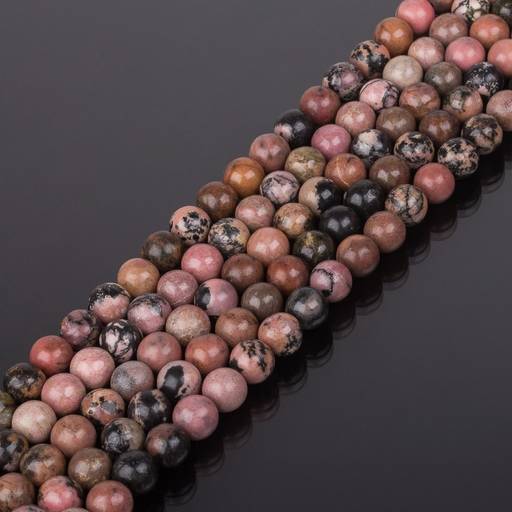 Бусины для украшений из Родонита