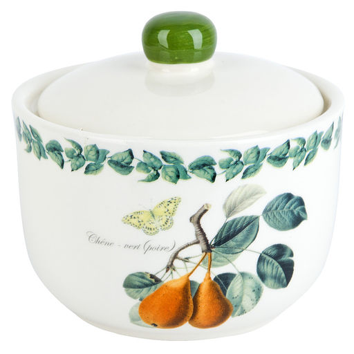Сахарница Fruit Garden 11х11х10,5см v=450мл (керамика) (подарочная упаковка)