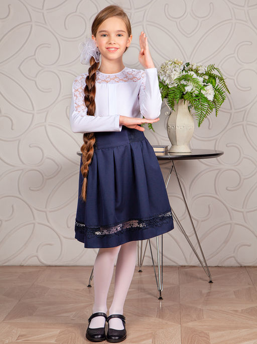 Блузка "Илона", белый