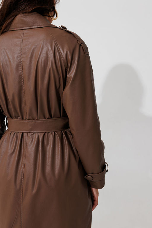 Плащ KOKOdea 7.30 шоколад  фото 2