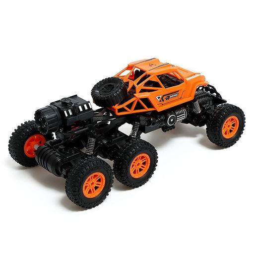 Джип Горный гонщик, радиоуправление, дым, 6 колёс, с аккумулятором - Simaland фото 3