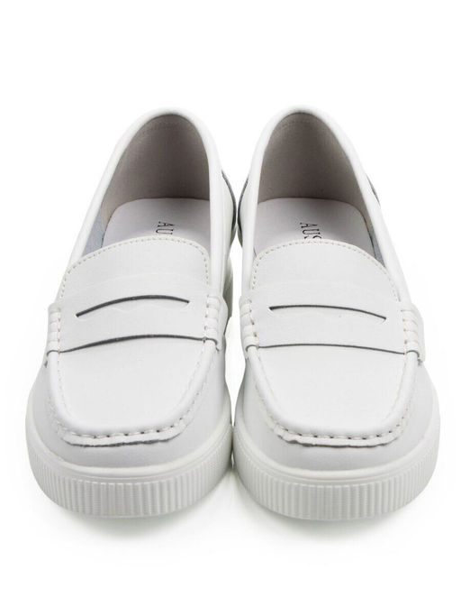 06-YD267-1 WHITE Туфли женские (натуральная кожа)