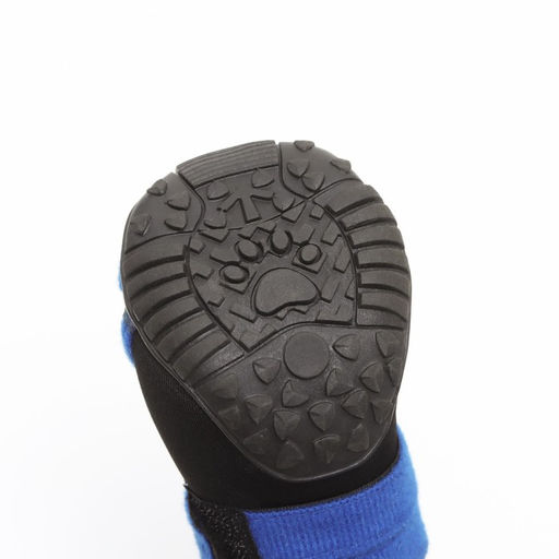 Ботинки высокие для больших собак, набор 4 шт, размер L (подошва 10 х 7 см), чёрно-синие - Simaland фото 13