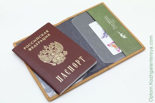 Женская кожаная обложка для паспорта Sergio Valentini СВ 8041-005/1  фото 3
