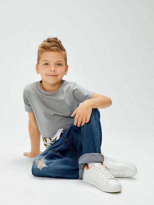 ACOOLA / Футболка детская для мальчиков Lausan темно-серый  фото 2