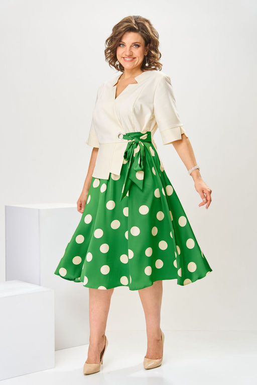 Платье Romanovich Style 1-2798 зеленый фото 6