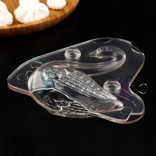 Молд для шоколада Лебедь, 13?4.7?14.5 см, прозрачный - Simaland фото 2