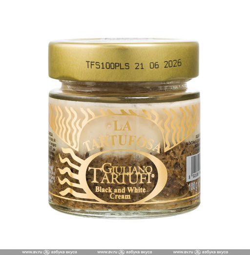 Крем Giuliano Tartufi трюфельный La Tartufosa (из двух видов соусов) 100 г , стекло,