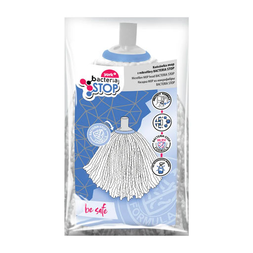Насадка для уборки микрофибры YORK БАКТЕРИЯ СТОП арт. 077010