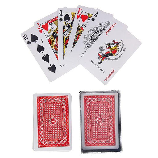 Цена за 2 шт. Карты игральные пластиковые «Royal», колода 54 шт., 8.8×5.7 см