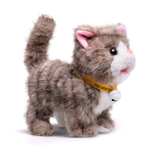 Кошка "Мурка" (бегает, записывает, мяукает, шевелит хвостом, открывает пасть) в пакете