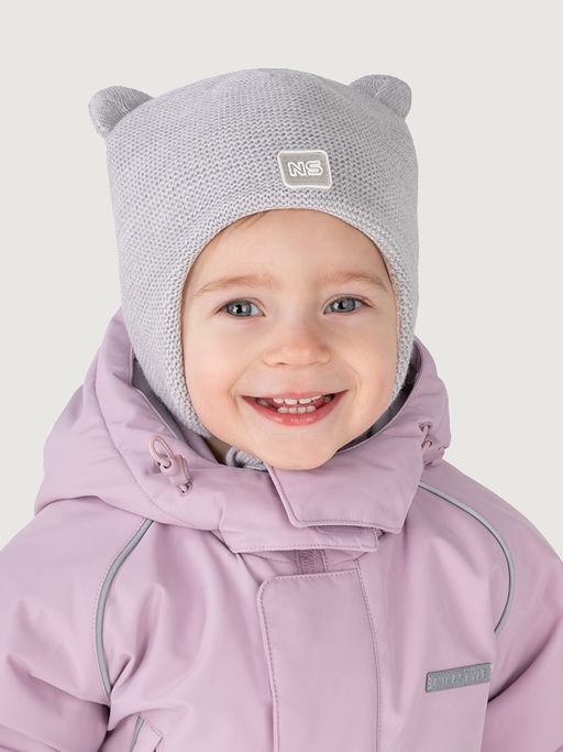 Шапка 11з15125 светло-серый