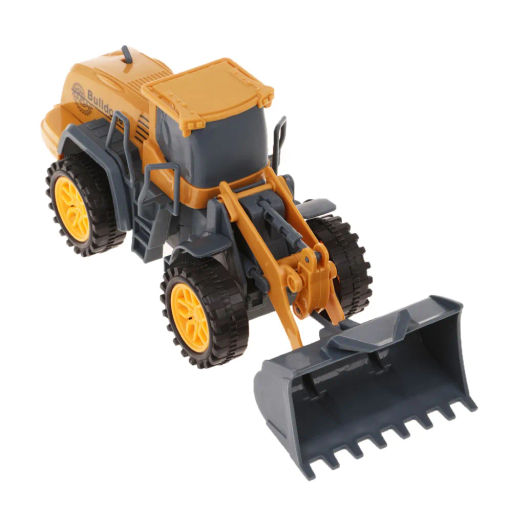 Бульдозер инерционный, пакет - Наша игрушка фото 6