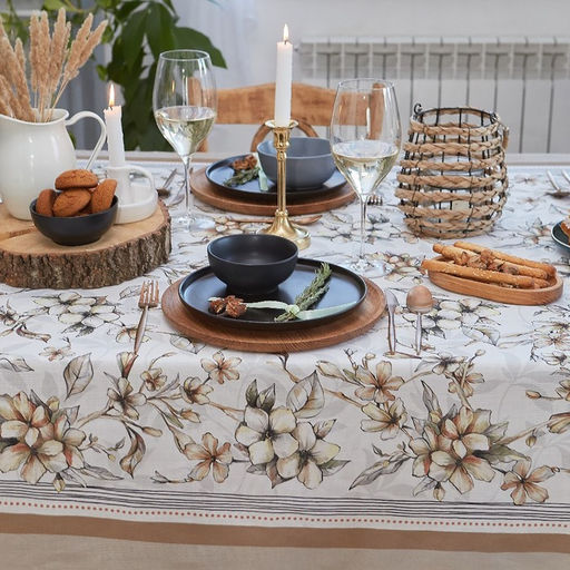 Скатерть Этель Floral mood, 110?147 см, 100 % хлопок, репс 210 г/м?