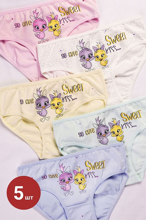 Трусы для девочки 5 шт. Donella  фото 8