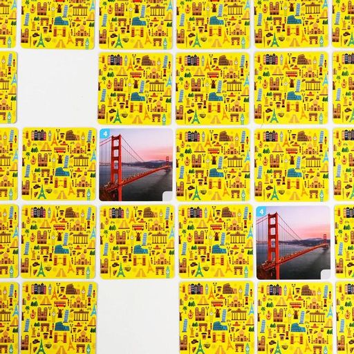 Настольная игра Мемо Достопримечательности мира, 50 карточек - Лас Играс фото 4